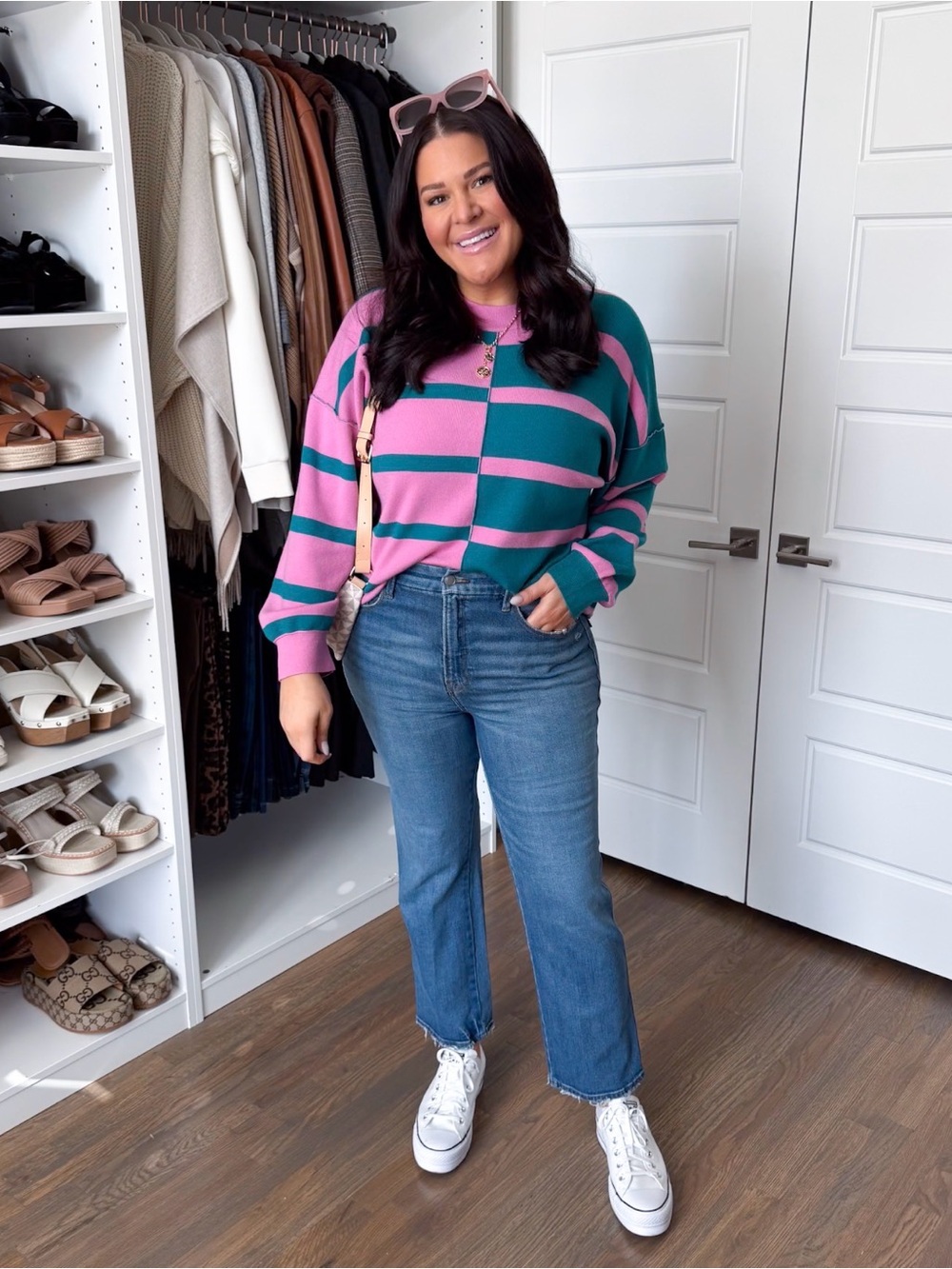 Good American Good Curve Straight Leg Jeans